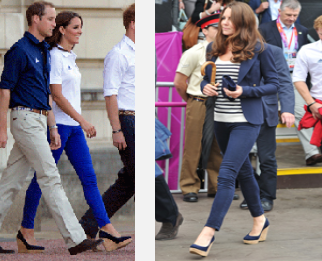 Kate Middleton in Stuart Weitzman phoyo