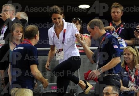 Kate Middleton at Olympics