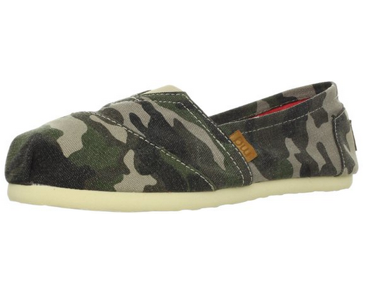 Camo Canvas Flats