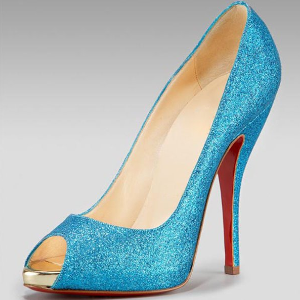 cinderella blue heels