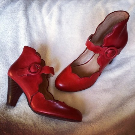 Miz Mooz Red Pumps