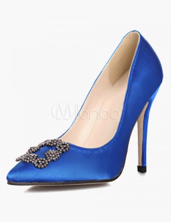 Knockoff Manalo Blahnik Blue Suede Pump Replicas