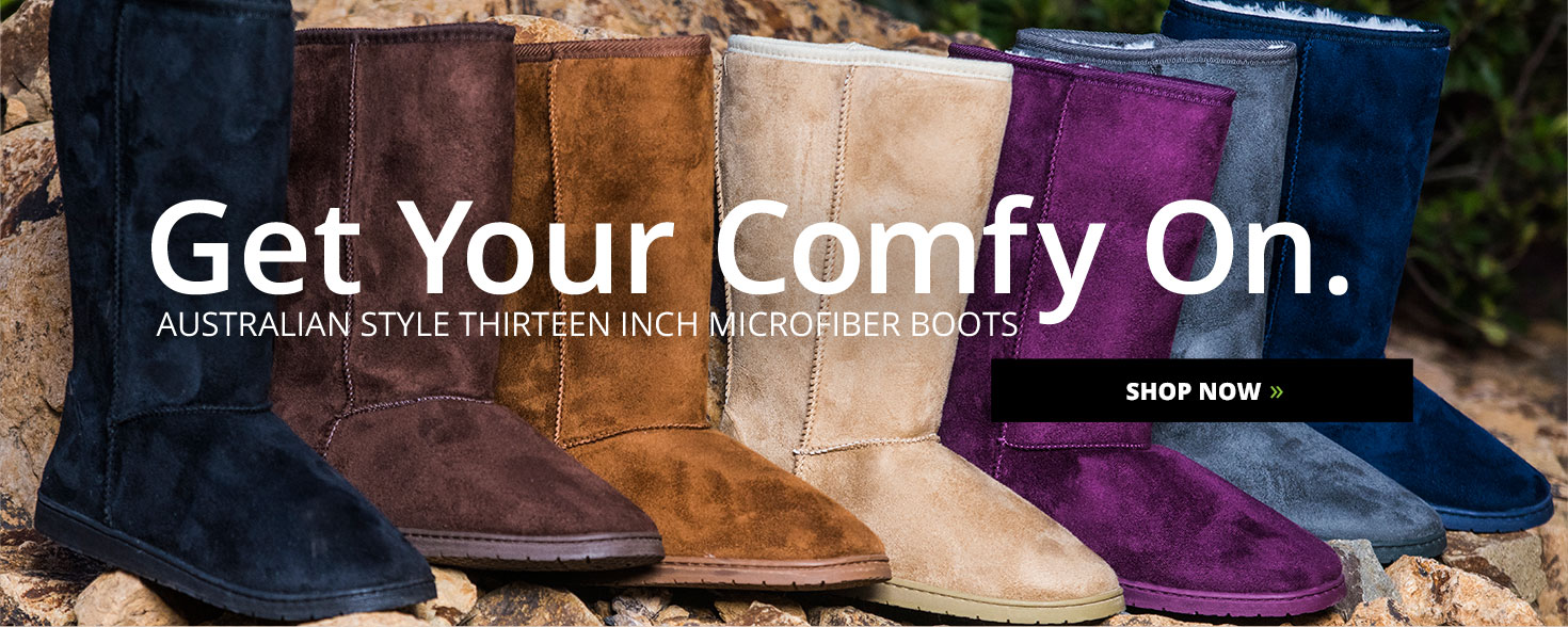 DAWGS Australian Style Microfiber Boots - cheaper than Uggs!