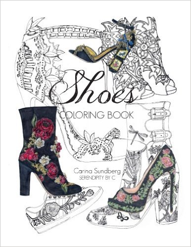 Shoes Coloring Book Paperback – September 12, 2016 by Carina Sundberg (Author)