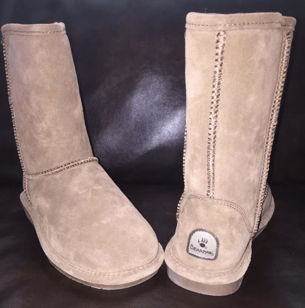 bear claw girl boots