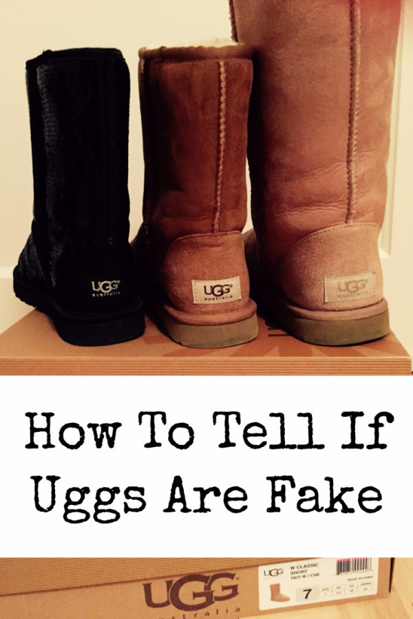 How to Tell if Uggs are Fake Real UGGs vs Fake UGG Boots
