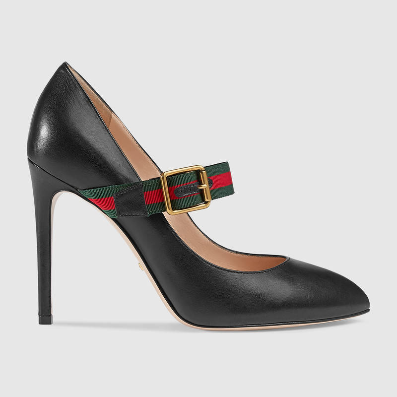 Gucci Sylvie leather pumps