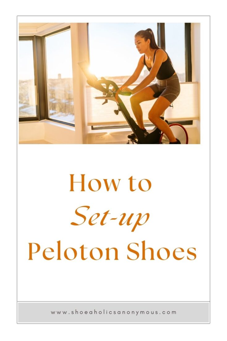 How to Set Up Peloton Shoes | Shoeaholics Anonymous Shoe Blog