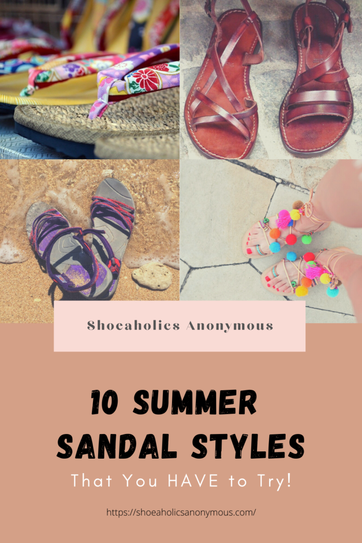 10 Summer Sandal Styles