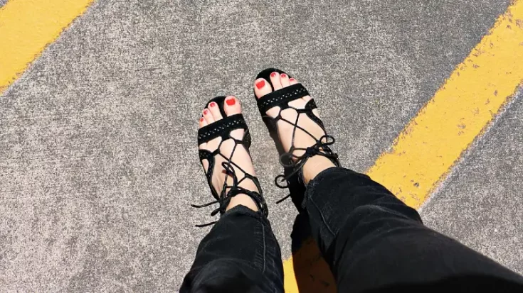 Matching Pedicures With Open-Toed Shoes